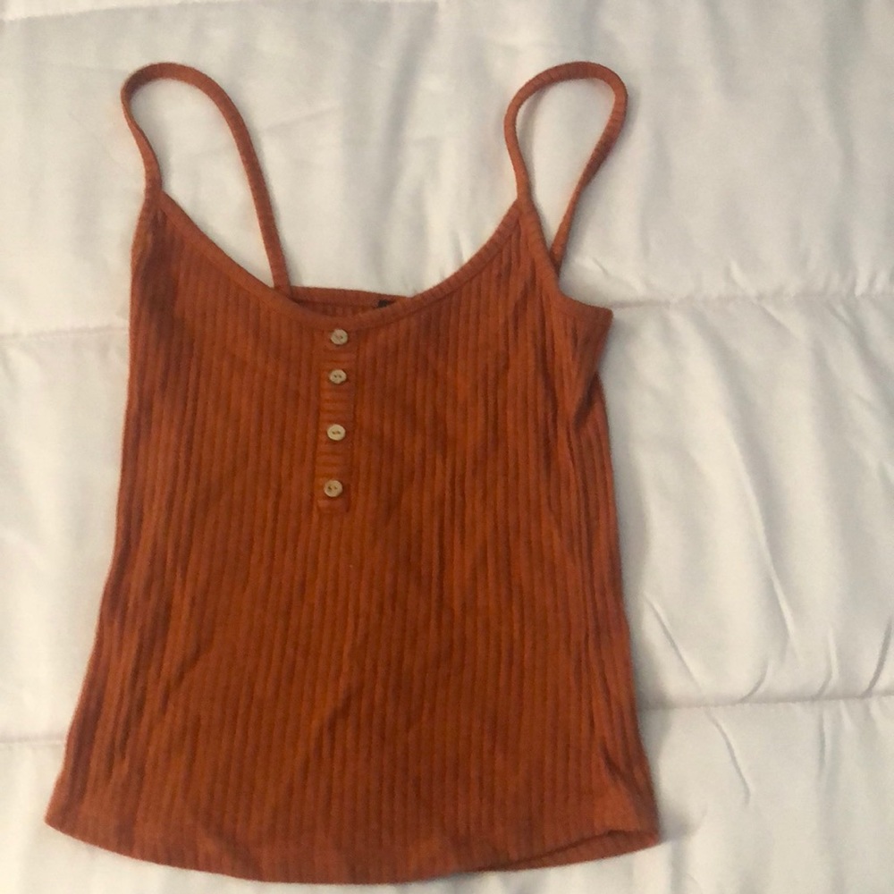 Rust/ brown top